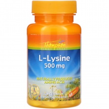  Thompson L-Lysine 500 mg 60 
