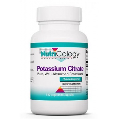  NutriCology Potassium Citrate 120 