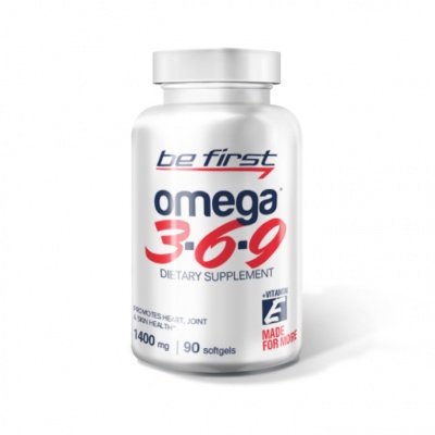 Антиоксидант Be First Omega 3-6-9 90 капсул