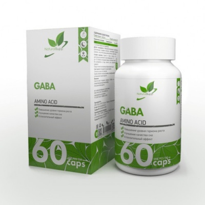 Аминокислота NaturalSupp Gaba 60 капсул