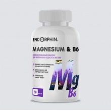 Витамины ENDORPHIN Magnesium + B6 90 капсул