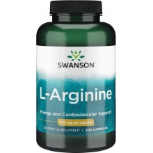 - Swanson L-Arginine 500 mg 200 