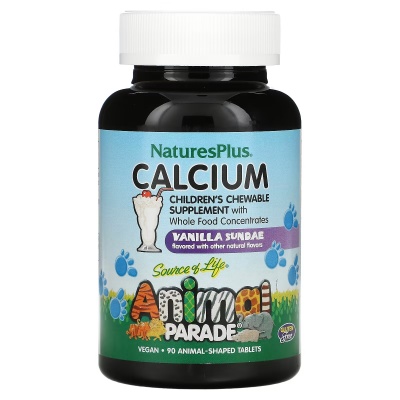 Витамины Natures Plus Animal Parade Calcium 90 таблеток