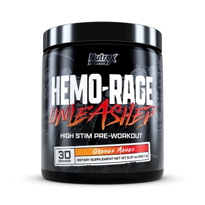 Предтренировочный комплекс Nutrex Hemo-Rage Unleashed 180 гр