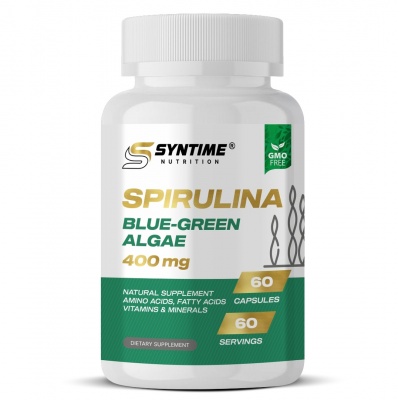 Антиоксидант Syntime Nutrition Spiruline 60 капсул