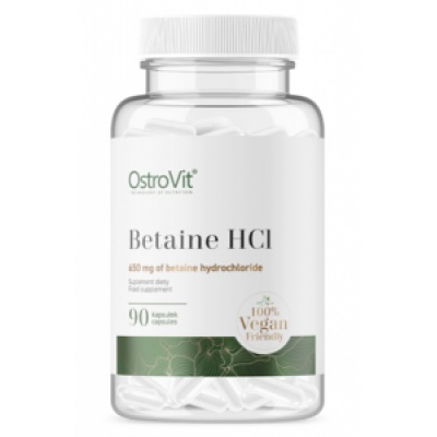 Аминокислота OstroVit Betaine HCL 90 капсул