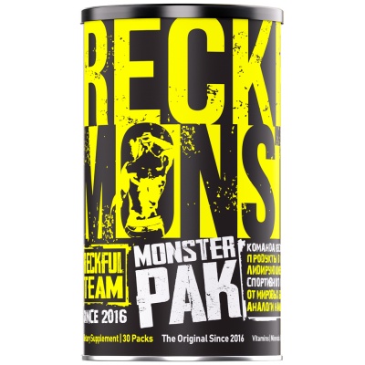 Витамины Reckful Monster Pak 30 пакетов