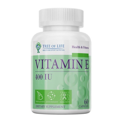Витамины Tree of Life Vitamin E 400 IU 60 капсул