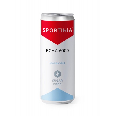 БЦАА Sportinia BCAA 6000 330 мл