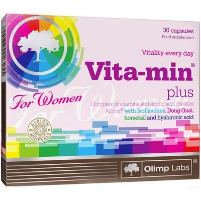 Витамины Olimp Nutrition Vita-Min Plus for Women 30 капсул