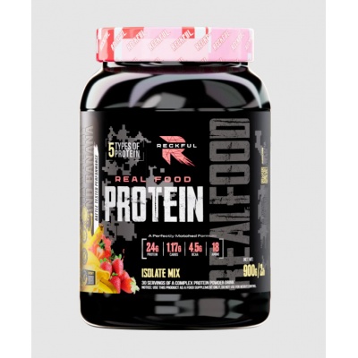 Протеин Reckful Real food Protein Isolate -mix NO lactose 900 гр