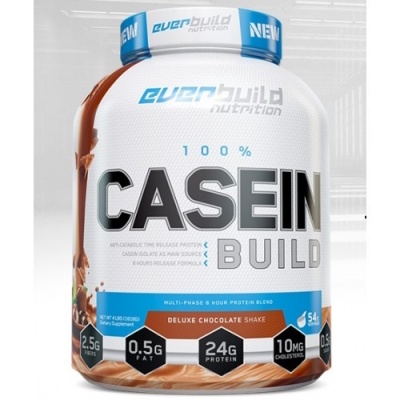 Протеин Everbuild Nutrition 100% Casein Build 1816 гр