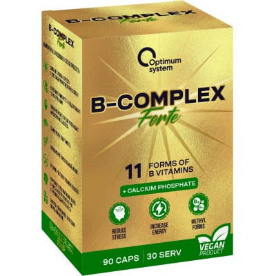  Optimum System Gold Vitamin B-Complex 90 